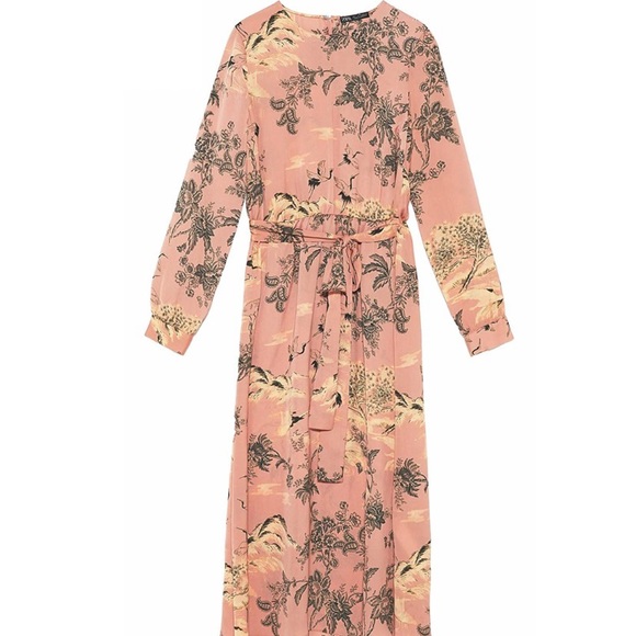 Zara printed dress NWT - Picture 3 of 7